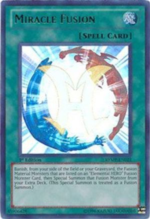 Miracle Fusion (RYMP-EN021) - Ra Yellow Mega Pack 1st Edition - Premium Yugioh Single from Konami - Just $2.28! Shop now at Game Crave Tournament Store
