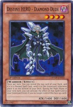 Destiny HERO - Diamond Dude (RYMP-EN033) - Ra Yellow Mega Pack 1st Edition - Premium Yugioh Single from Konami - Just $0.25! Shop now at Game Crave Tournament Store