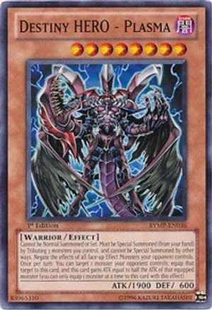 Destiny HERO - Plasma (RYMP-EN036) - Ra Yellow Mega Pack 1st Edition - Premium Yugioh Single from Konami - Just $0.27! Shop now at Game Crave Tournament Store