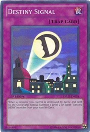 Destiny Signal (RYMP-EN038) - Ra Yellow Mega Pack Unlimited - Premium Yugioh Single from Konami - Just $0.25! Shop now at Game Crave Tournament Store