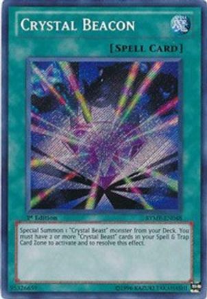 Crystal Beacon (RYMP-EN048) - Ra Yellow Mega Pack Unlimited - Premium Yugioh Single from Konami - Just $1.78! Shop now at Game Crave Tournament Store