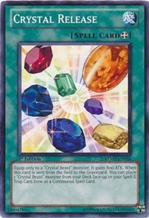 Crystal Release (RYMP-EN054) - Ra Yellow Mega Pack Unlimited - Premium Yugioh Single from Konami - Just $0.25! Shop now at Game Crave Tournament Store