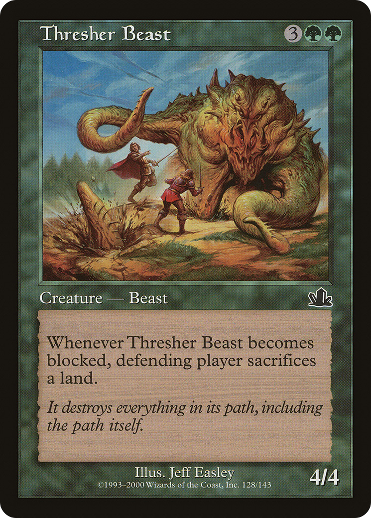 Thresher Beast (PCY-128) - Prophecy - Premium MTG Single from Wizards of the Coast - Just $0.08! Shop now at Game Crave Tournament Store