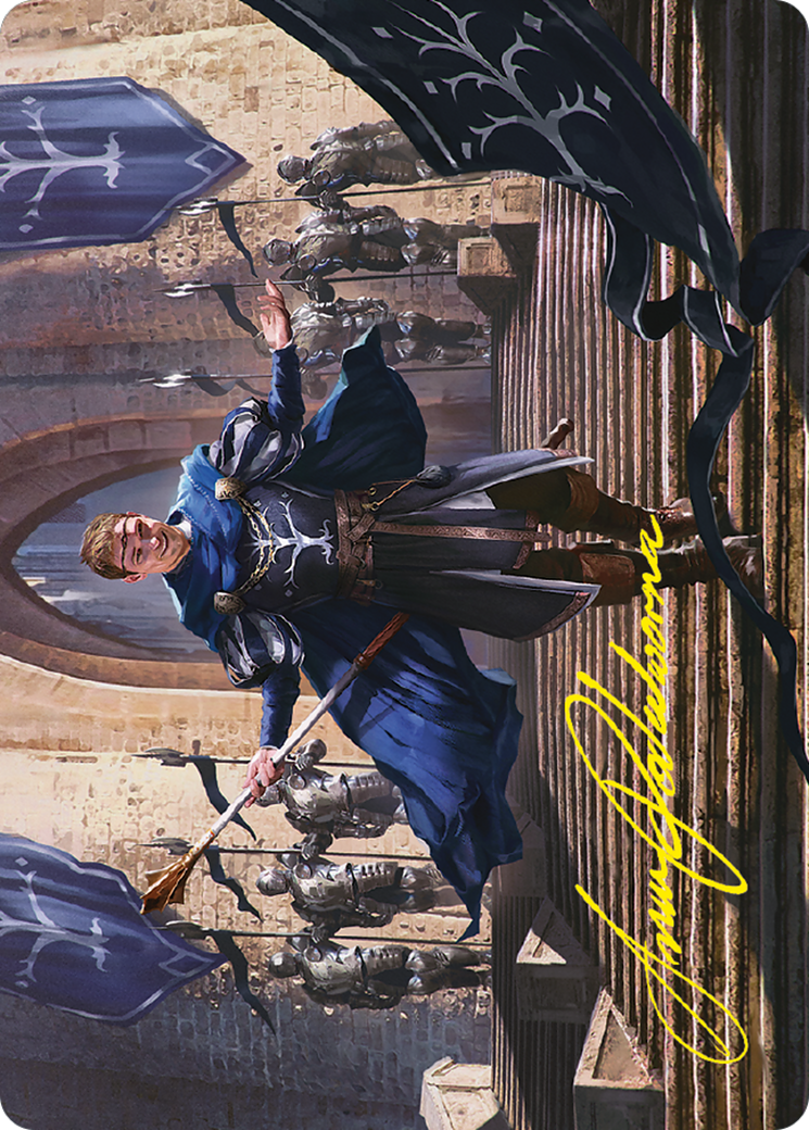 Faramir, Steward of Gondor // Faramir, Steward of Gondor (ALTR-062) - Tales of Middle-earth Art Series (Borderless) - Premium MTG Single from Wizards of the Coast - Just $0! Shop now at Game Crave Tournament Store