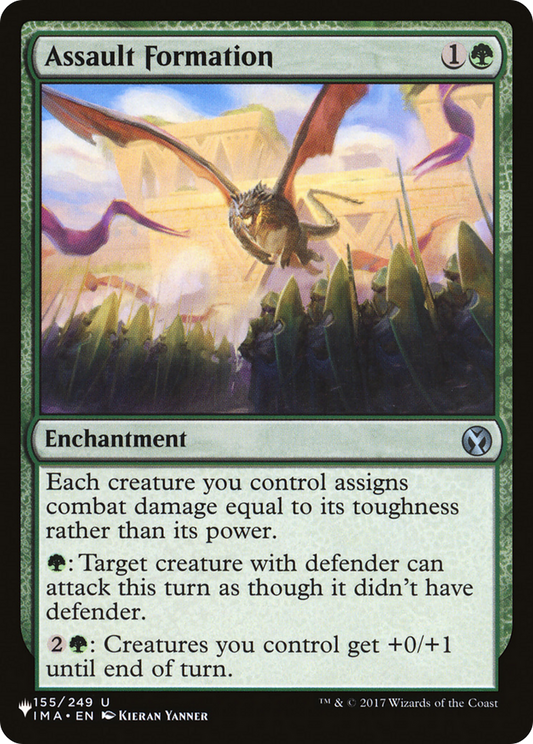 Assault Formation (PLIST-615) - The List - Premium MTG Single from Wizards of the Coast - Just $1.80! Shop now at Game Crave Tournament Store