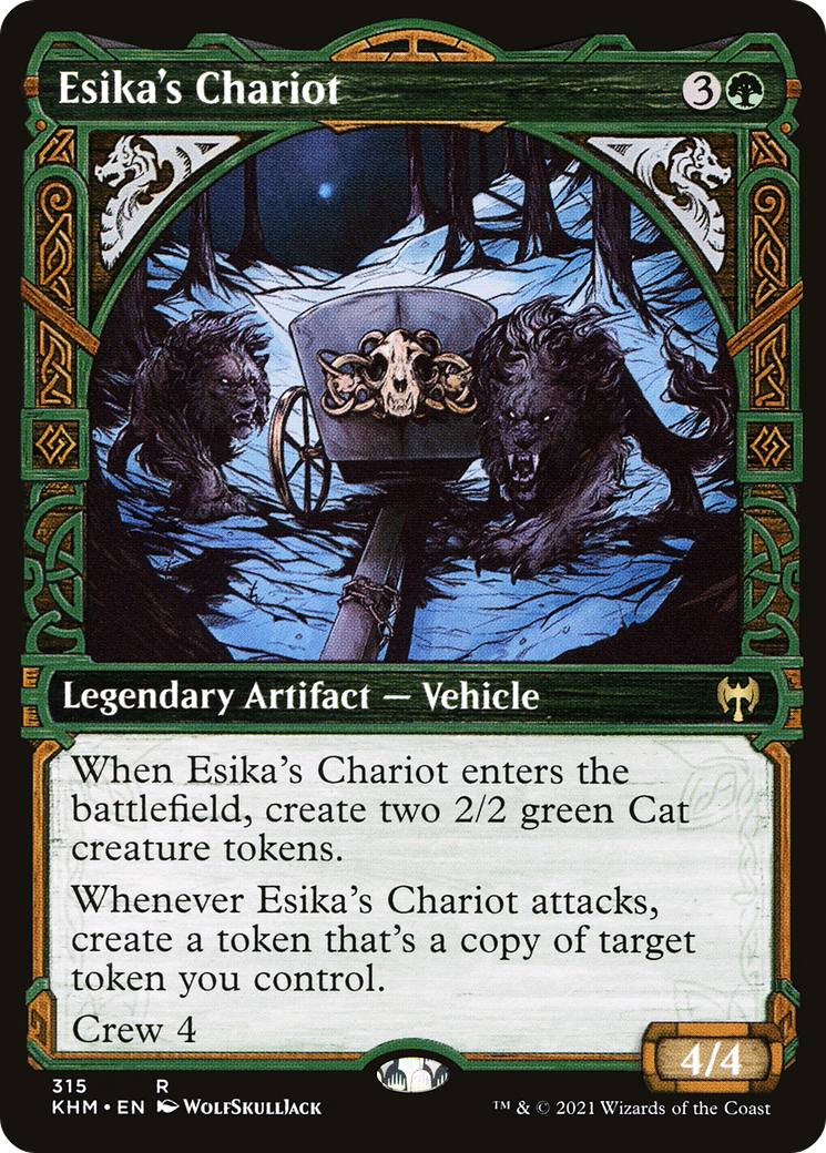 Esika's Chariot (KHM-315) - Kaldheim: (Showcase) - Premium MTG Single from Wizards of the Coast - Just $0.15! Shop now at Game Crave Tournament Store