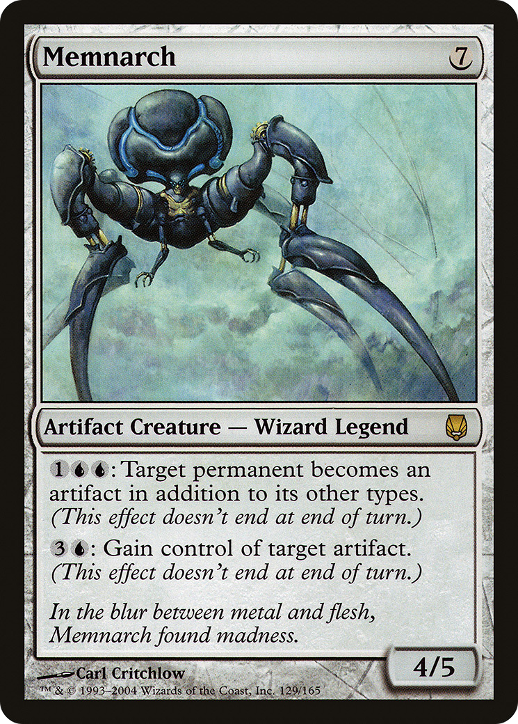 Memnarch (DST-129) - Darksteel - Premium MTG Single from Wizards of the Coast - Just $1.35! Shop now at Game Crave Tournament Store