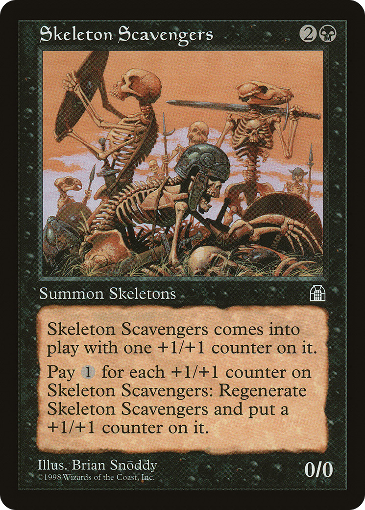 Skeleton Scavengers (STH-070) - Stronghold - Premium MTG Single from Wizards of the Coast - Just $0.13! Shop now at Game Crave Tournament Store