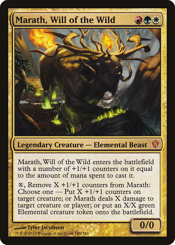 Marath, Will of the Wild (C13-198) - Commander 2013 - Premium MTG Single from Wizards of the Coast - Just $0.14! Shop now at Game Crave Tournament Store