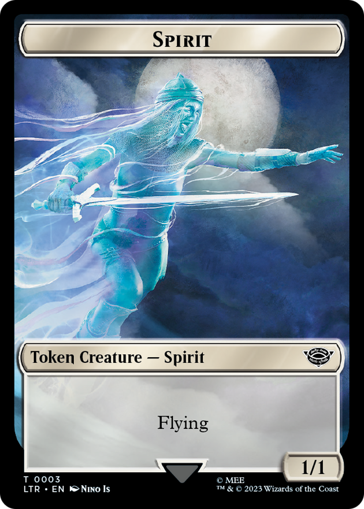 Spirit (TLTR-003) - Tales of Middle-earth Tokens - Premium MTG Single from Wizards of the Coast - Just $0! Shop now at Game Crave Tournament Store