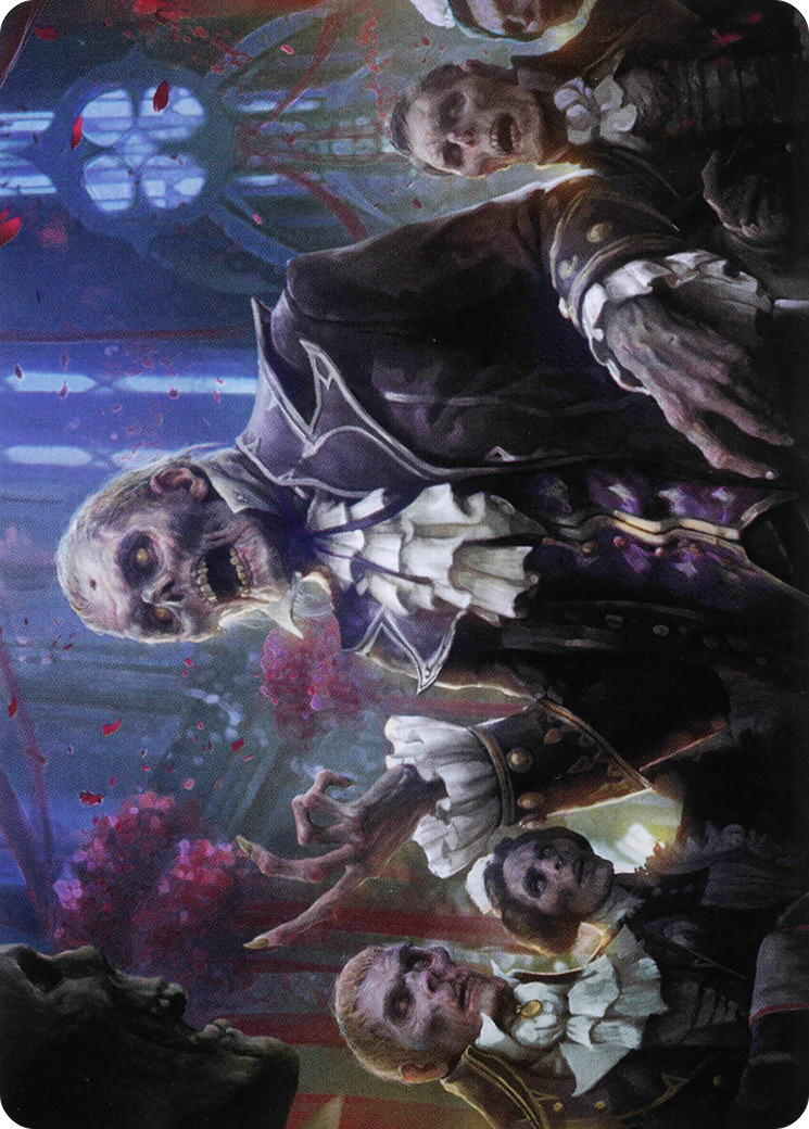 Undead Butler // Undead Butler (AVOW-037) - Crimson Vow Art Series (Borderless) Foil - Premium MTG Single from Wizards of the Coast - Just $0! Shop now at Game Crave Tournament Store