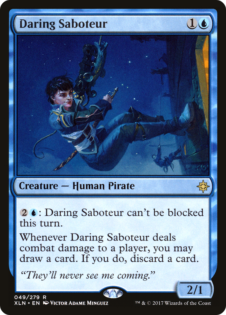 Daring Saboteur (XLN-049) - Ixalan - Premium MTG Single from Wizards of the Coast - Just $0.08! Shop now at Game Crave Tournament Store