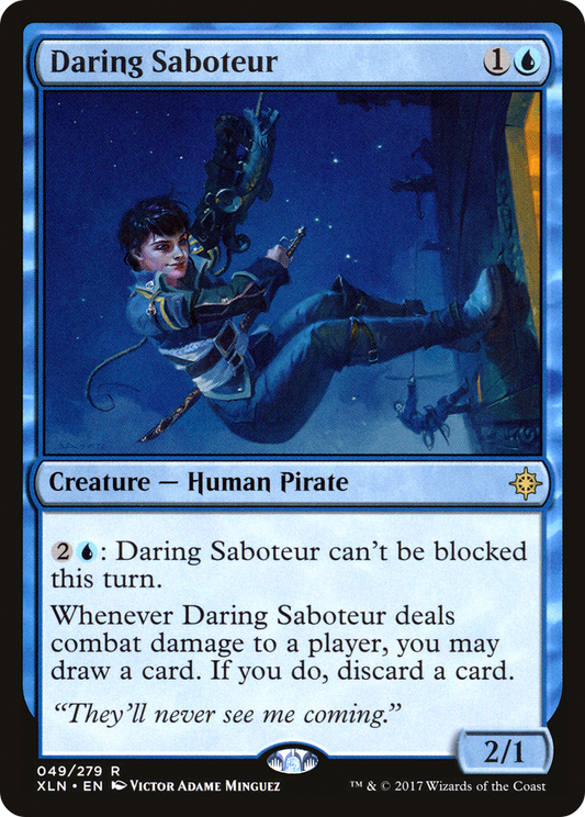 Daring Saboteur (XLN-049) - Ixalan - Premium MTG Single from Wizards of the Coast - Just $0.08! Shop now at Game Crave Tournament Store