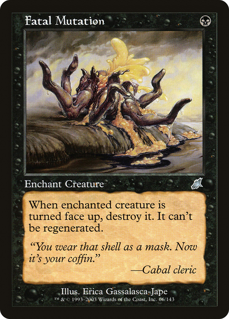 Fatal Mutation (SCG-066) - Scourge Foil - Premium MTG Single from Wizards of the Coast - Just $0.08! Shop now at Game Crave Tournament Store