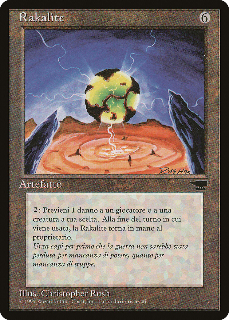 Rakalite (RIN-135) - Rinascimento - Premium MTG Single from Wizards of the Coast - Just $0.36! Shop now at Game Crave Tournament Store