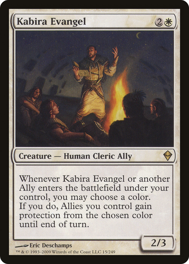 Kabira Evangel (ZEN-015) - Zendikar - Premium MTG Single from Wizards of the Coast - Just $0.08! Shop now at Game Crave Tournament Store