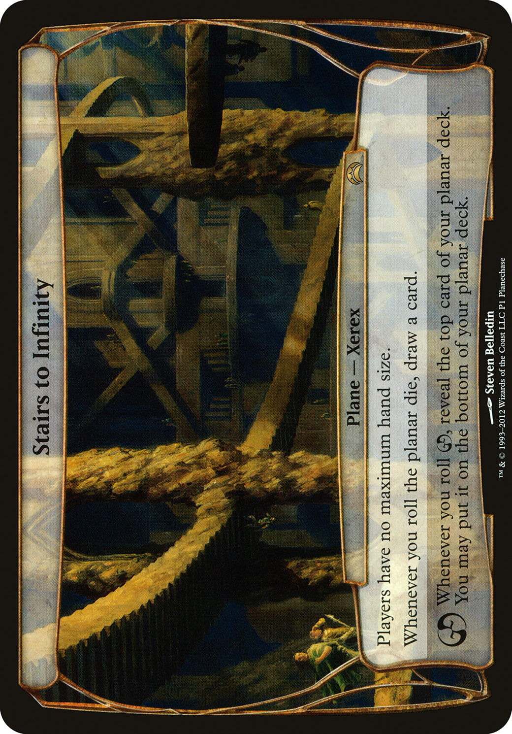 Stairs to Infinity (PHOP-0P1) - Planechase Promos - Premium MTG Single from Wizards of the Coast - Just $2.03! Shop now at Game Crave Tournament Store