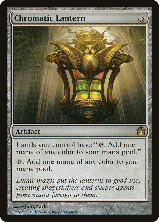 Chromatic Lantern (RTR-226) - Return to Ravnica - Premium MTG Single from Wizards of the Coast - Just $0.66! Shop now at Game Crave Tournament Store