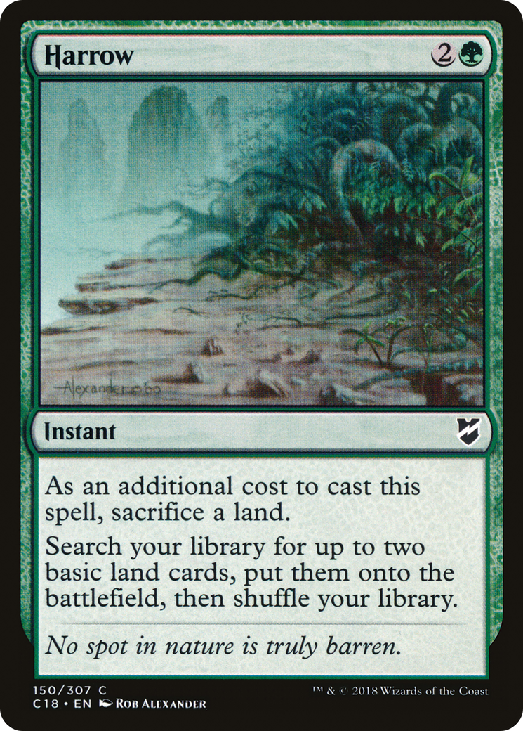 Harrow (C18-150) - Commander 2018 - Premium MTG Single from Wizards of the Coast - Just $0.11! Shop now at Game Crave Tournament Store