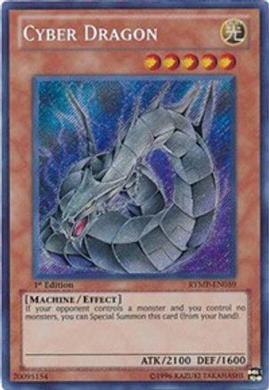 Cyber Dragon (RYMP-EN059) - Ra Yellow Mega Pack 1st Edition - Premium Yugioh Single from Konami - Just $5.61! Shop now at Game Crave Tournament Store