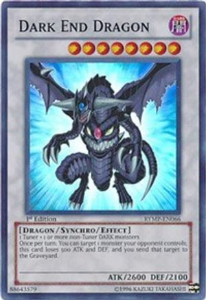 Dark End Dragon (RYMP-EN066) - Ra Yellow Mega Pack Unlimited - Premium Yugioh Single from Konami - Just $1.27! Shop now at Game Crave Tournament Store