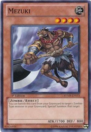 Mezuki (RYMP-EN073) - Ra Yellow Mega Pack Unlimited - Premium Yugioh Single from Konami - Just $0.52! Shop now at Game Crave Tournament Store