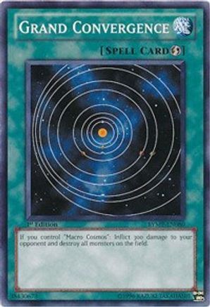 Grand Convergence (RYMP-EN080) - Ra Yellow Mega Pack Unlimited - Premium Yugioh Single from Konami - Just $0.25! Shop now at Game Crave Tournament Store