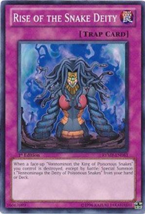 Rise of the Snake Deity (RYMP-EN083) - Ra Yellow Mega Pack 1st Edition - Premium Yugioh Single from Konami - Just $0.26! Shop now at Game Crave Tournament Store