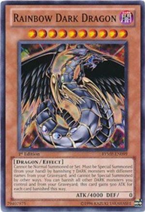 Rainbow Dark Dragon (RYMP-EN099) - Ra Yellow Mega Pack Unlimited - Premium Yugioh Single from Konami - Just $0.25! Shop now at Game Crave Tournament Store