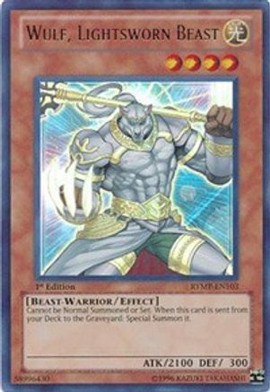 Wulf, Lightsworn Beast (RYMP-EN103) - Ra Yellow Mega Pack Unlimited - Premium Yugioh Single from Konami - Just $2.06! Shop now at Game Crave Tournament Store