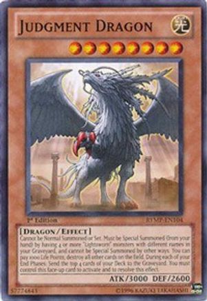 Judgment Dragon (RYMP-EN104) - Ra Yellow Mega Pack Unlimited - Premium Yugioh Single from Konami - Just $0.38! Shop now at Game Crave Tournament Store