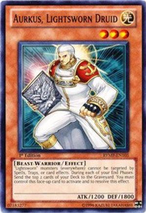 Aurkus, Lightsworn Druid (RYMP-EN105) - Ra Yellow Mega Pack 1st Edition - Premium Yugioh Single from Konami - Just $0.34! Shop now at Game Crave Tournament Store