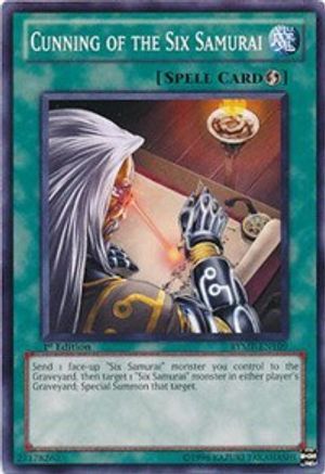 Cunning of the Six Samurai (RYMP-EN109) - Ra Yellow Mega Pack 1st Edition - Premium Yugioh Single from Konami - Just $0.83! Shop now at Game Crave Tournament Store