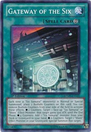 Gateway of the Six (RYMP-EN111) - Ra Yellow Mega Pack 1st Edition - Premium Yugioh Single from Konami - Just $0.25! Shop now at Game Crave Tournament Store