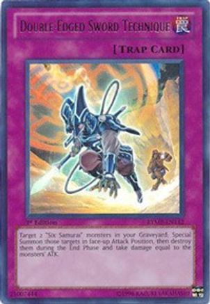 Double-Edged Sword Technique (RYMP-EN112) - Ra Yellow Mega Pack Unlimited - Premium Yugioh Single from Konami - Just $0.33! Shop now at Game Crave Tournament Store