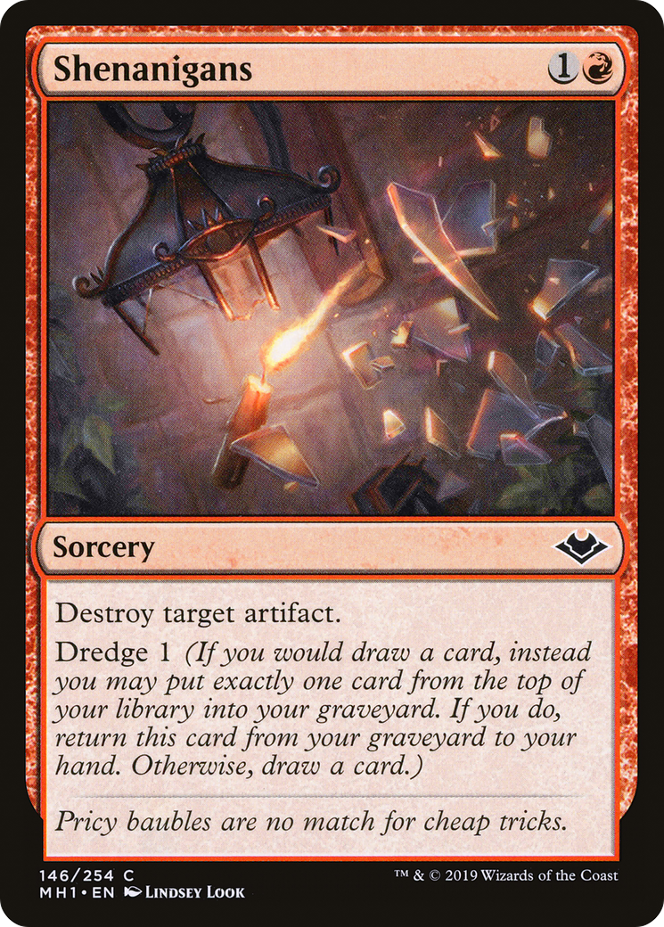Shenanigans (MH1-146) - Modern Horizons Foil - Premium MTG Single from Wizards of the Coast - Just $0.14! Shop now at Game Crave Tournament Store