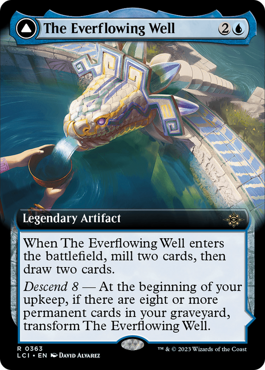 The Everflowing Well // The Myriad Pools (LCI-363) - The Lost Caverns of Ixalan: (Extended Art) - Premium MTG Single from Wizards of the Coast - Just $0.10! Shop now at Game Crave Tournament Store
