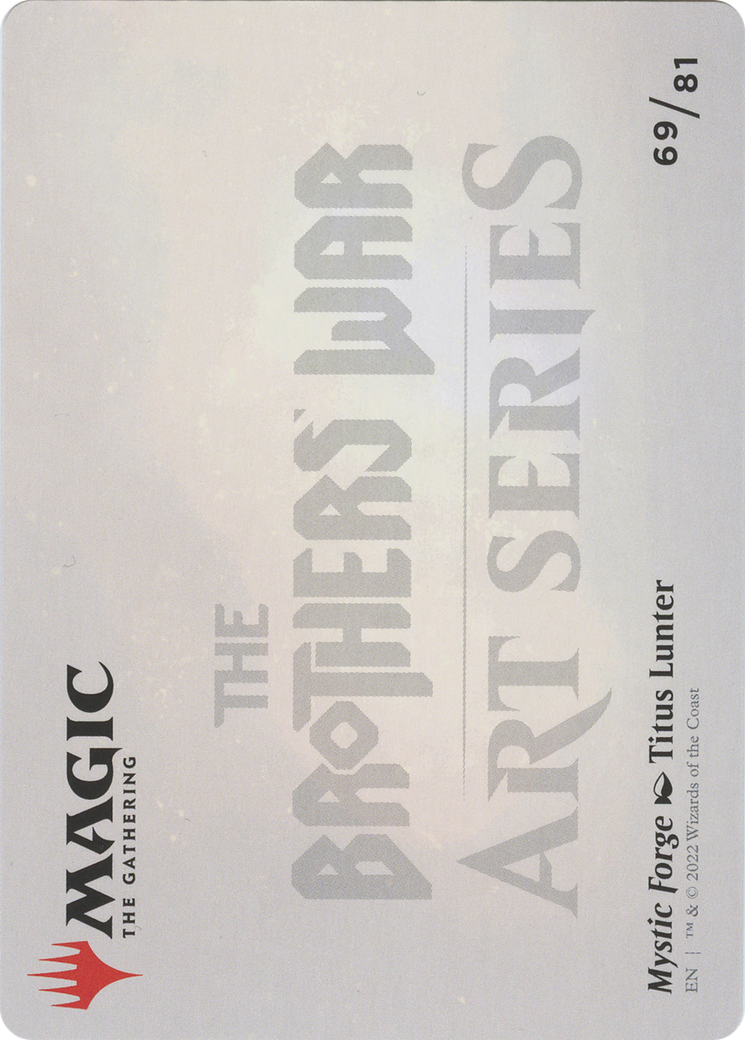Mystic Forge // Mystic Forge (ABRO-069) - The Brothers' War Art Series (Borderless) Foil - Premium MTG Single from Wizards of the Coast - Just $0! Shop now at Game Crave Tournament Store