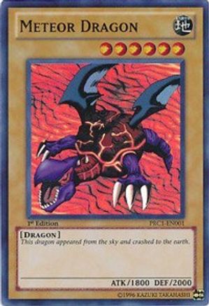 Meteor Dragon (PRC1-EN001) - 2012 Premium Collection Tin 1st Edition - Premium Yugioh Single from Konami - Just $0.63! Shop now at Game Crave Tournament Store