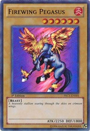 Firewing Pegasus (PRC1-EN005) - 2012 Premium Collection Tin 1st Edition - Premium Yugioh Single from Konami - Just $0.26! Shop now at Game Crave Tournament Store