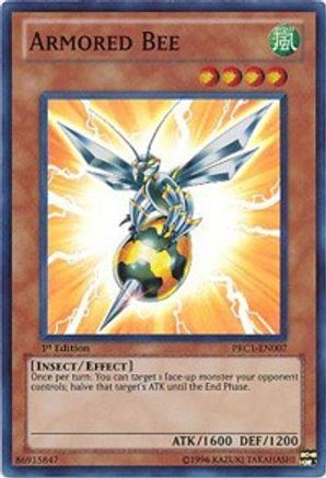 Armored Bee (PRC1-EN007) - 2012 Premium Collection Tin 1st Edition - Premium Yugioh Single from Konami - Just $0.25! Shop now at Game Crave Tournament Store
