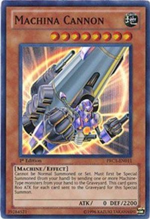 Machina Cannon (PRC1-EN011) - 2012 Premium Collection Tin 1st Edition - Premium Yugioh Single from Konami - Just $0.25! Shop now at Game Crave Tournament Store