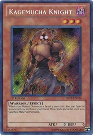 Kagemucha Knight (PRC1-EN014) - 2012 Premium Collection Tin 1st Edition - Premium Yugioh Single from Konami - Just $0.42! Shop now at Game Crave Tournament Store
