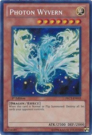 Photon Wyvern (PRC1-EN015) - 2012 Premium Collection Tin 1st Edition - Premium Yugioh Single from Konami - Just $0.25! Shop now at Game Crave Tournament Store
