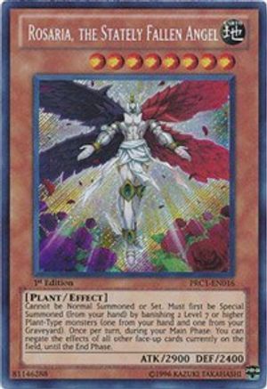 Rosaria, the Stately Fallen Angel (PRC1-EN016) - 2012 Premium Collection Tin 1st Edition - Premium Yugioh Single from Konami - Just $0.25! Shop now at Game Crave Tournament Store