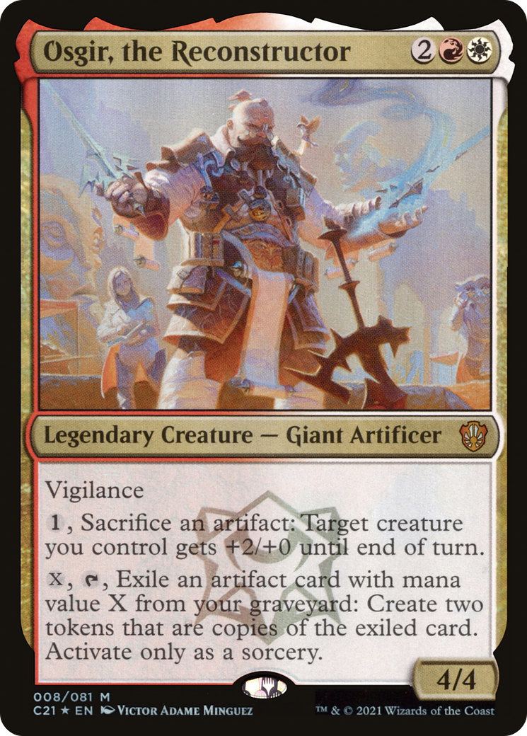 Osgir, the Reconstructor (C21-008) - Commander 2021 Foil - Premium MTG Single from Wizards of the Coast - Just $0.08! Shop now at Game Crave Tournament Store