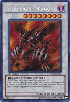 Void Ogre Dragon (PRC1-EN021) - 2012 Premium Collection Tin 1st Edition - Premium Yugioh Single from Konami - Just $1.47! Shop now at Game Crave Tournament Store