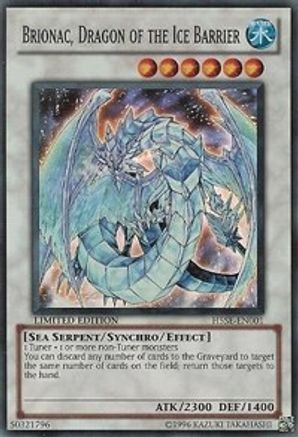 Brionac, Dragon of the Ice Barrier (H5SE-EN001) - Hidden Arsenal 5: Steelswarm Invasion Limited - Premium Yugioh Single from Konami - Just $5.94! Shop now at Game Crave Tournament Store