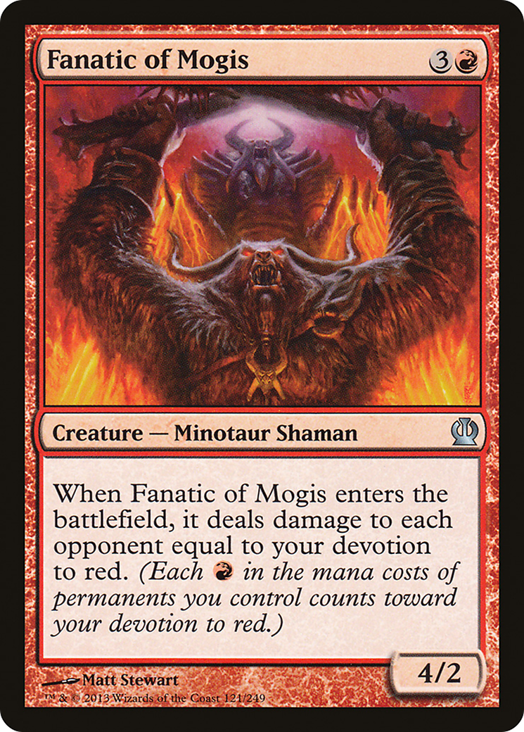 Fanatic of Mogis (THS-121) - Theros - Premium MTG Single from Wizards of the Coast - Just $0.08! Shop now at Game Crave Tournament Store