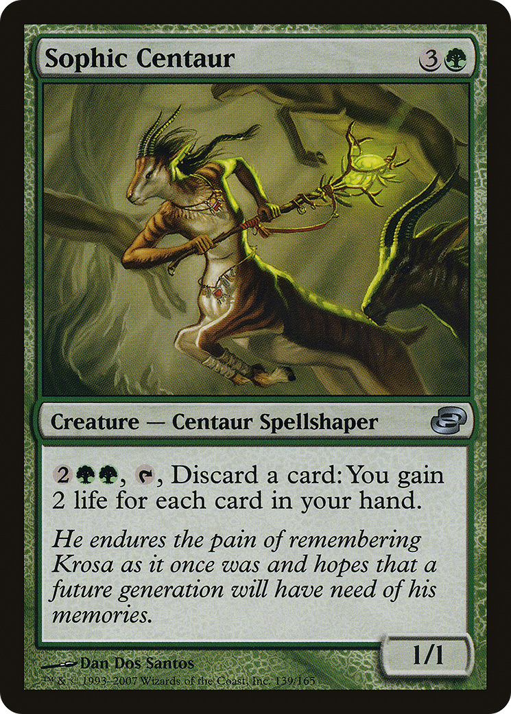 Sophic Centaur (PLC-139) - Planar Chaos - Premium MTG Single from Wizards of the Coast - Just $0.08! Shop now at Game Crave Tournament Store
